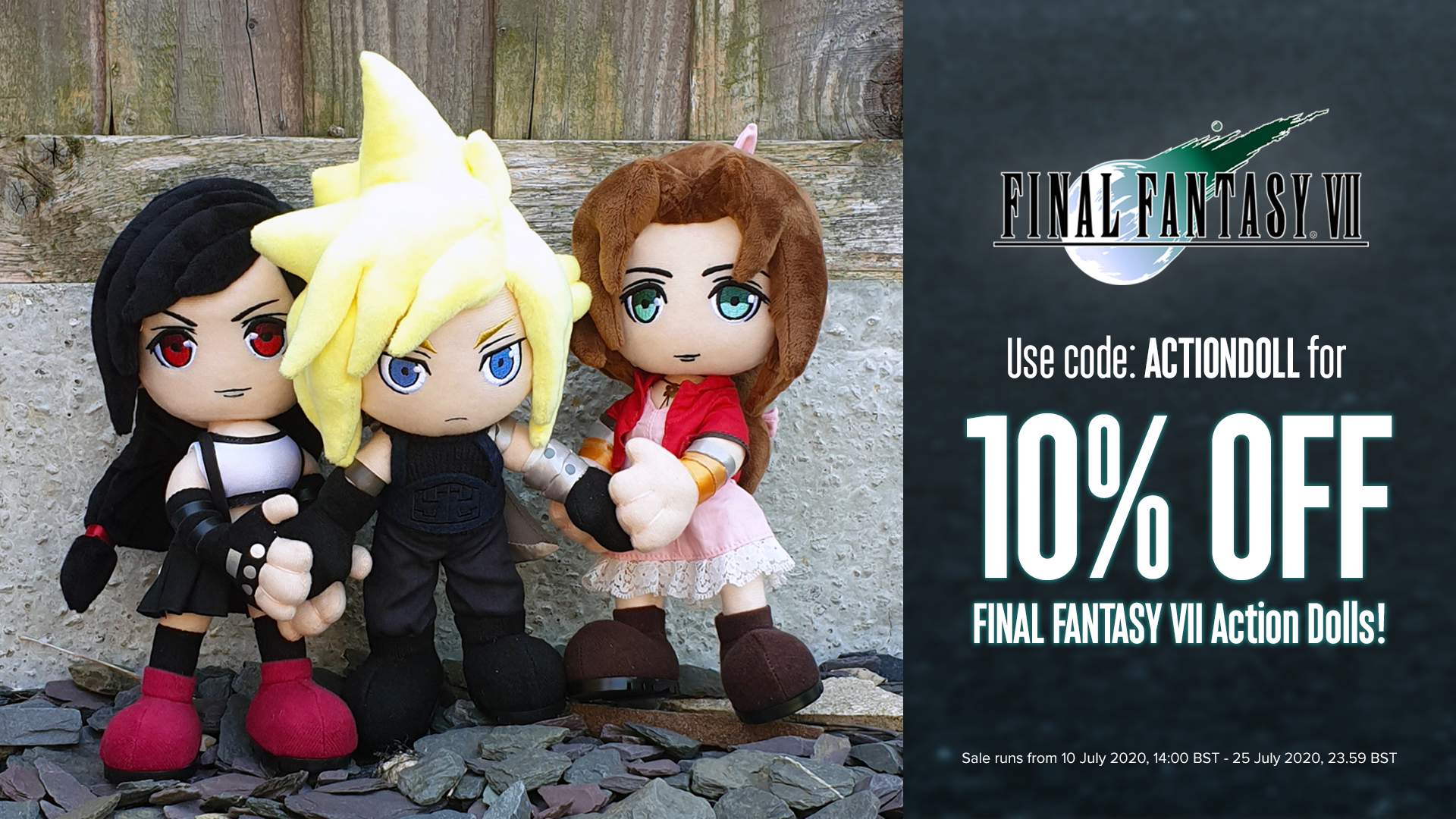 These FINAL FANTASY VII action dolls are super adorable Square Enix Blog